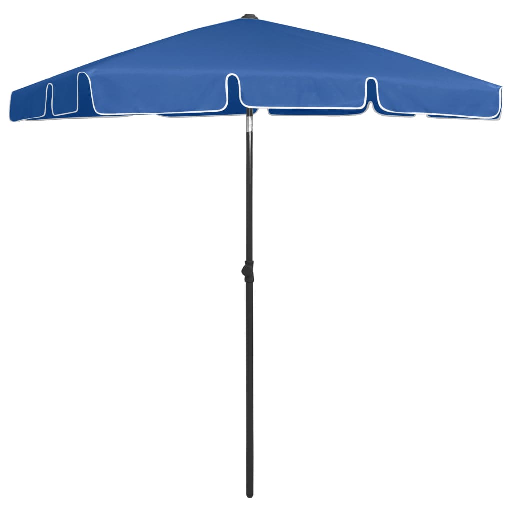 vidaXL Beach Umbrella Outdoor Parasol Canopy Sunshade Sun Shelter Multi Colors-21
