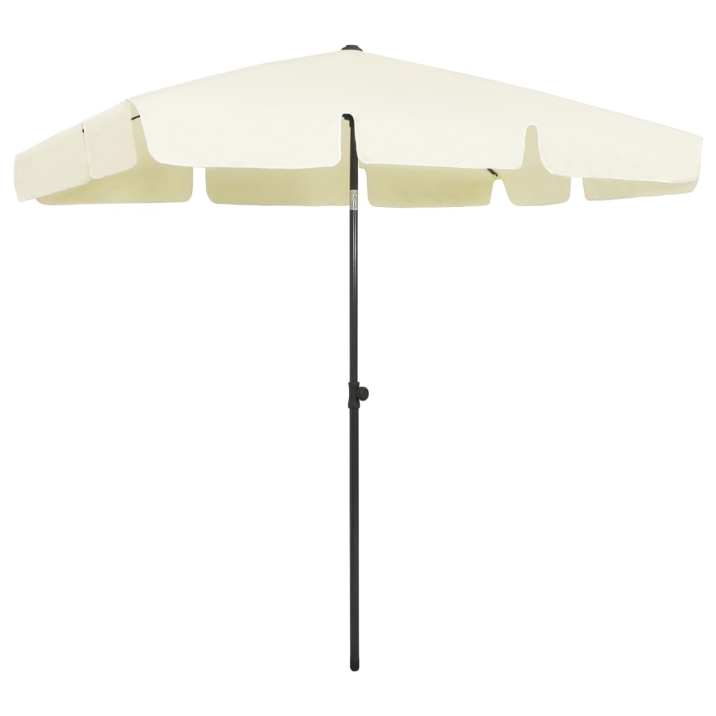 vidaXL Beach Umbrella Outdoor Parasol Canopy Sunshade Sun Shelter Multi Colors-24