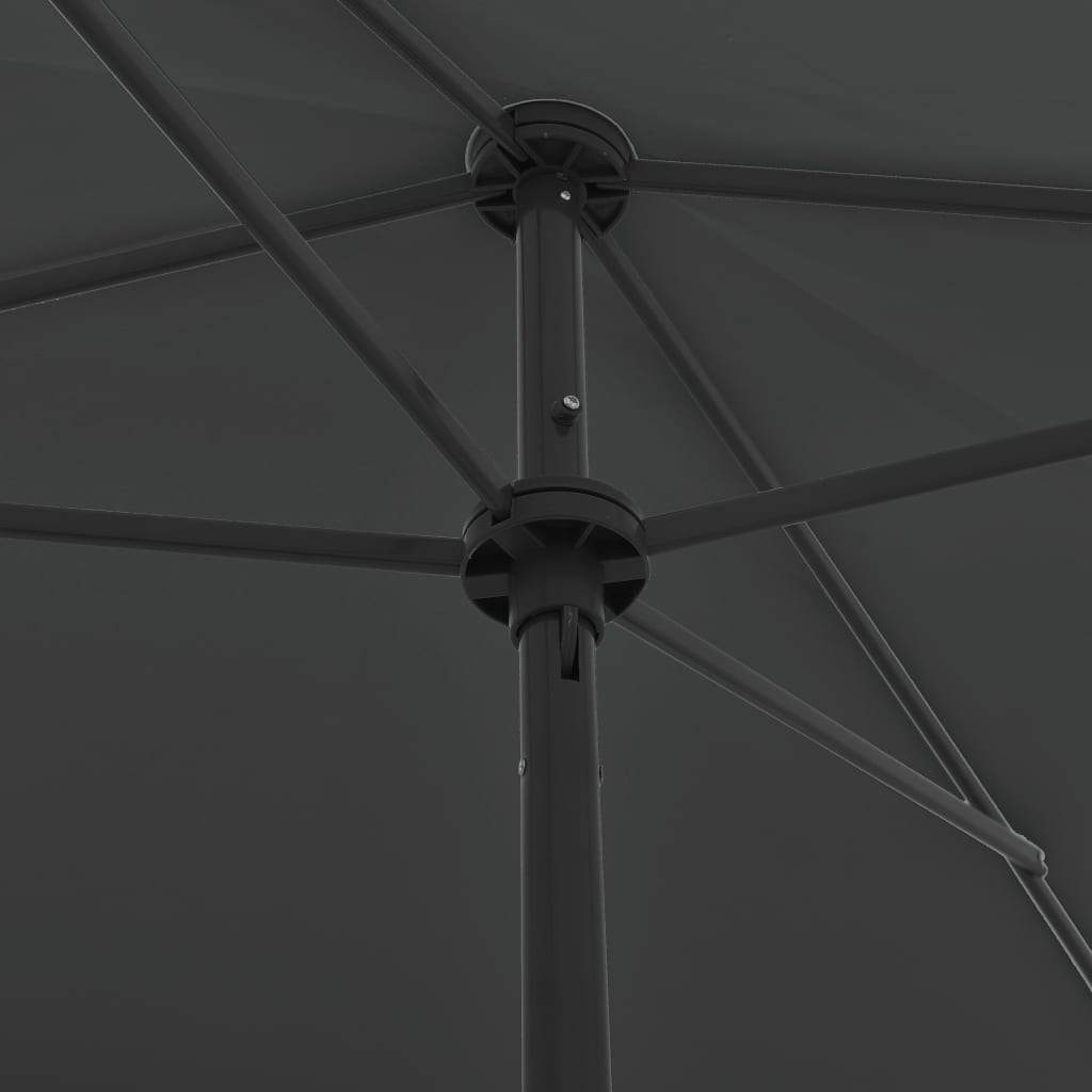 vidaXL Beach Umbrella Outdoor Parasol Canopy Sunshade Sun Shelter Multi Colors-31