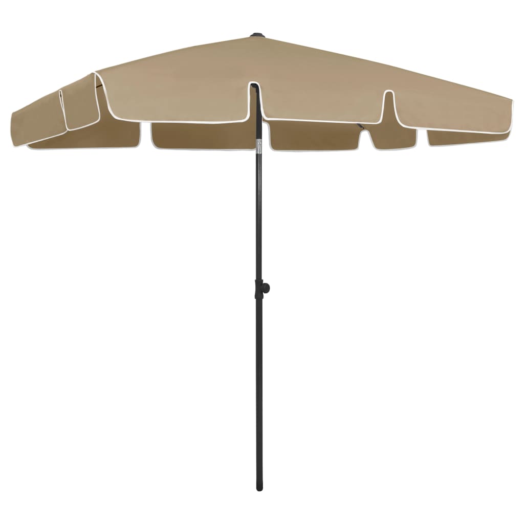 vidaXL Beach Umbrella Outdoor Parasol Canopy Sunshade Sun Shelter Multi Colors-33