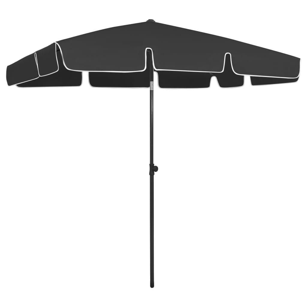 vidaXL Beach Umbrella Outdoor Parasol Canopy Sunshade Sun Shelter Multi Colors-42
