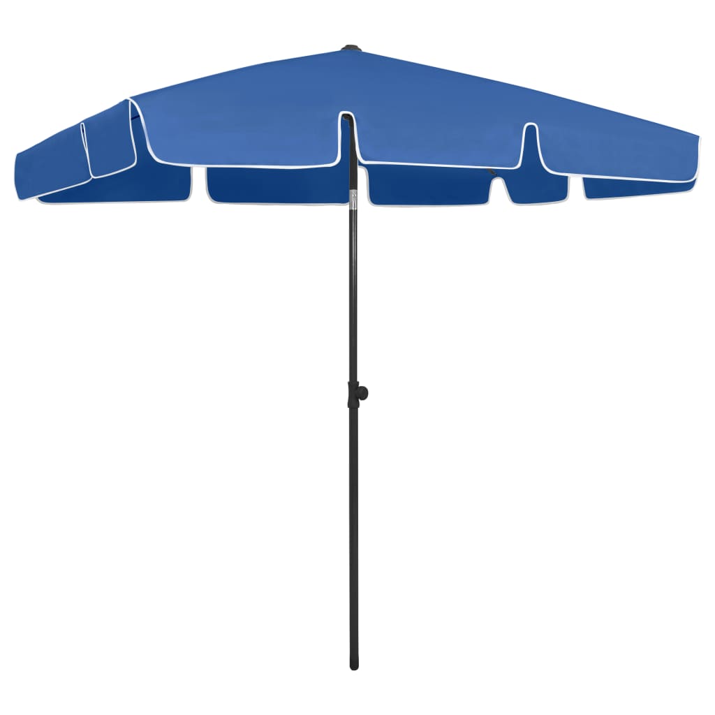 vidaXL Beach Umbrella Outdoor Parasol Canopy Sunshade Sun Shelter Multi Colors-45