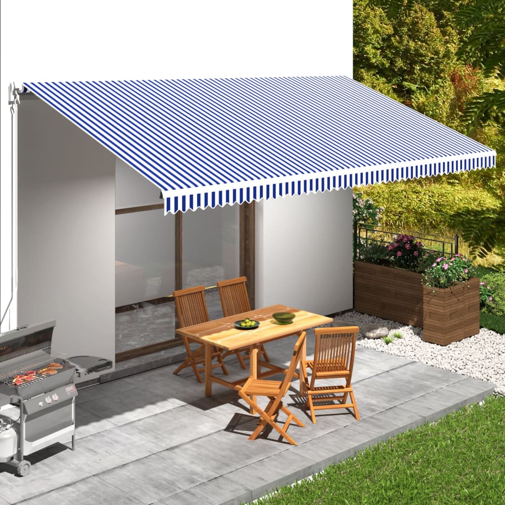 vidaXL Awning Fabric Replacement Awning Cover Sunshade Canvas for Deck Porch-14