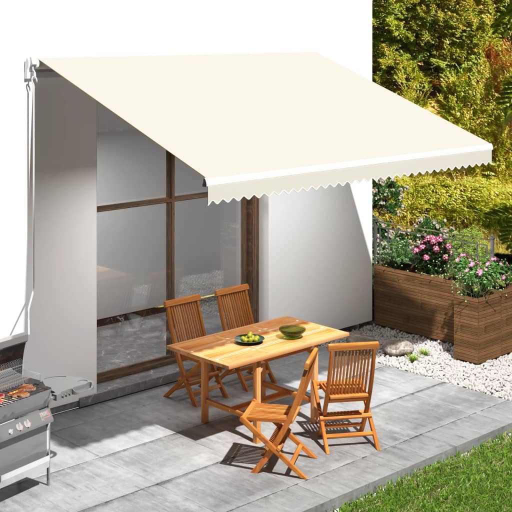 vidaXL Awning Fabric Replacement Awning Cover Sunshade Canvas for Deck Porch-15