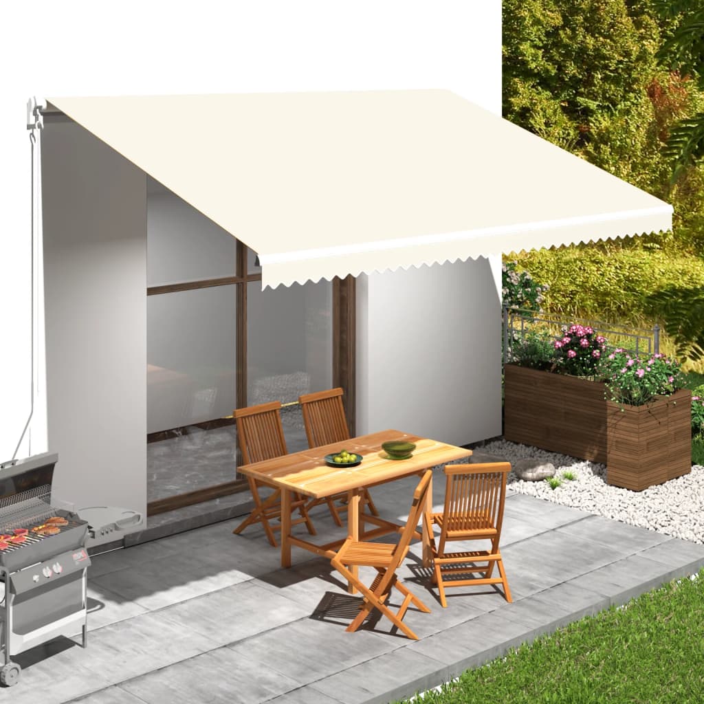 vidaXL Awning Fabric Replacement Awning Cover Sunshade Canvas for Deck Porch-18
