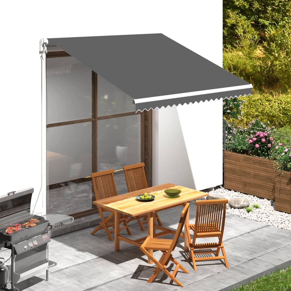vidaXL Awning Fabric Replacement Awning Cover Sunshade Canvas for Deck Porch-9