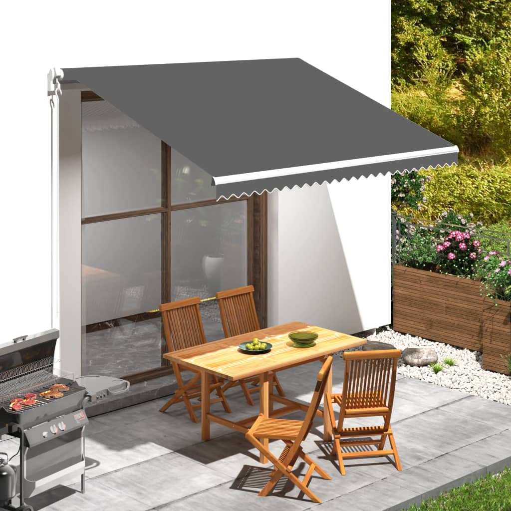 vidaXL Awning Fabric Replacement Awning Cover Sunshade Canvas for Deck Porch-10