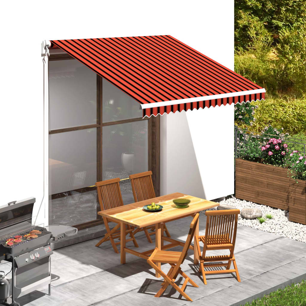 vidaXL Awning Fabric Replacement Awning Cover Sunshade Canvas for Deck Porch-22