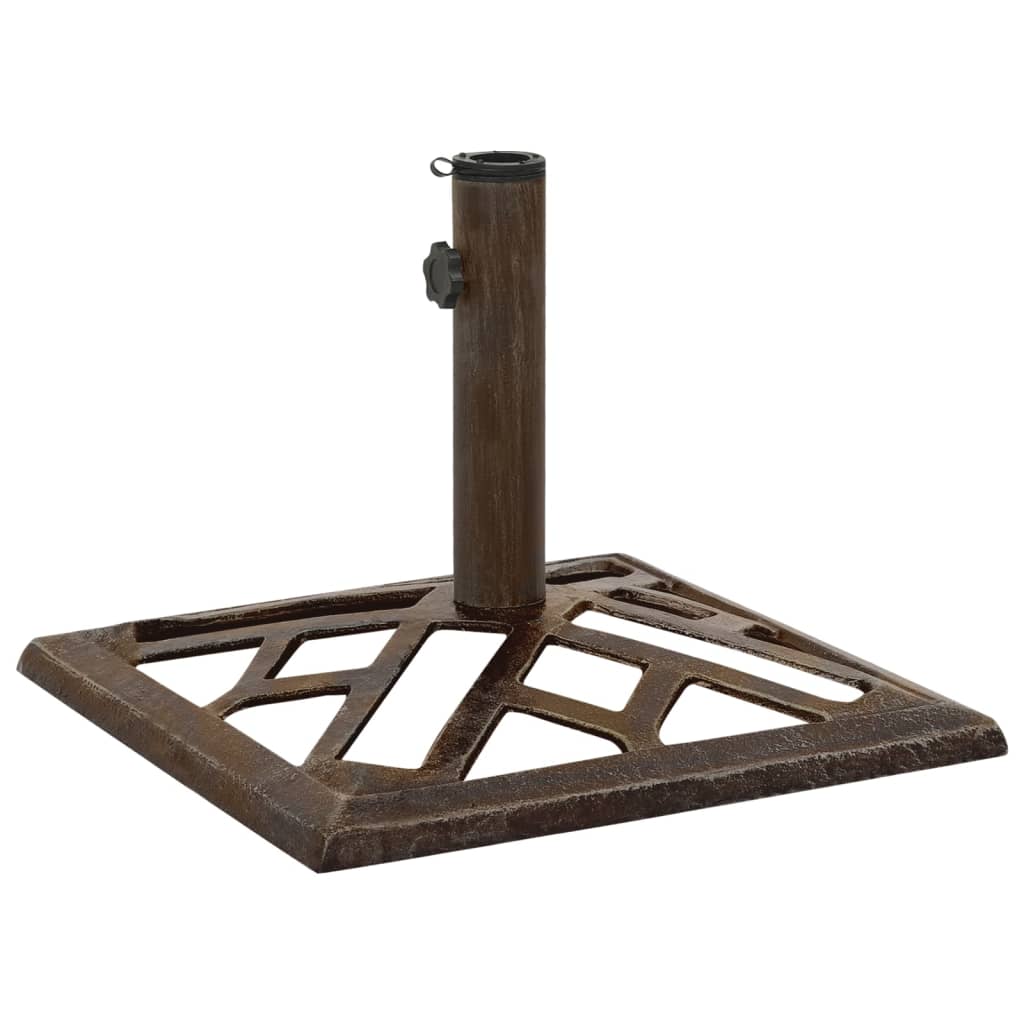 vidaXL Umbrella Base Cast Iron Parasol Base Stand Holder Multi Colors/Sizes-15