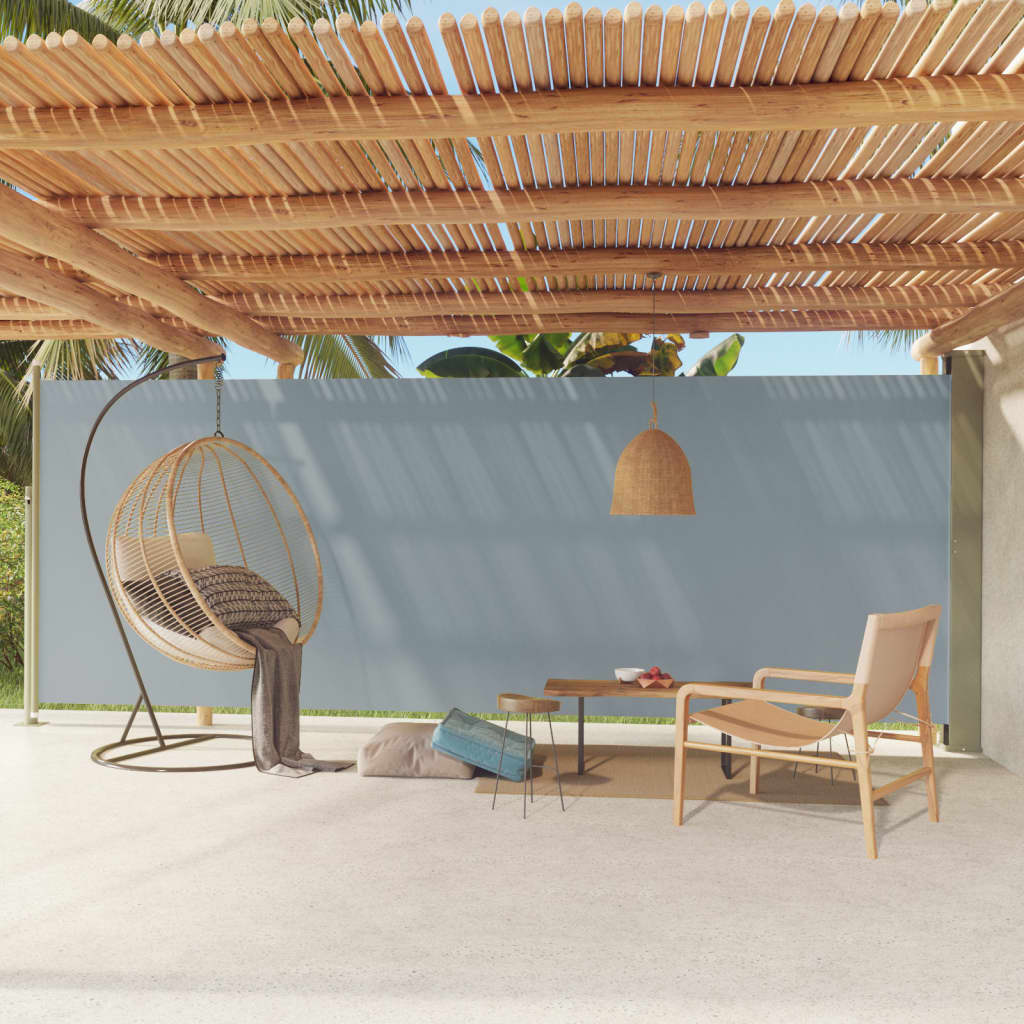 vidaXL Patio Retractable Side Awning Garden Privacy Screen Shade Multi Colors-78