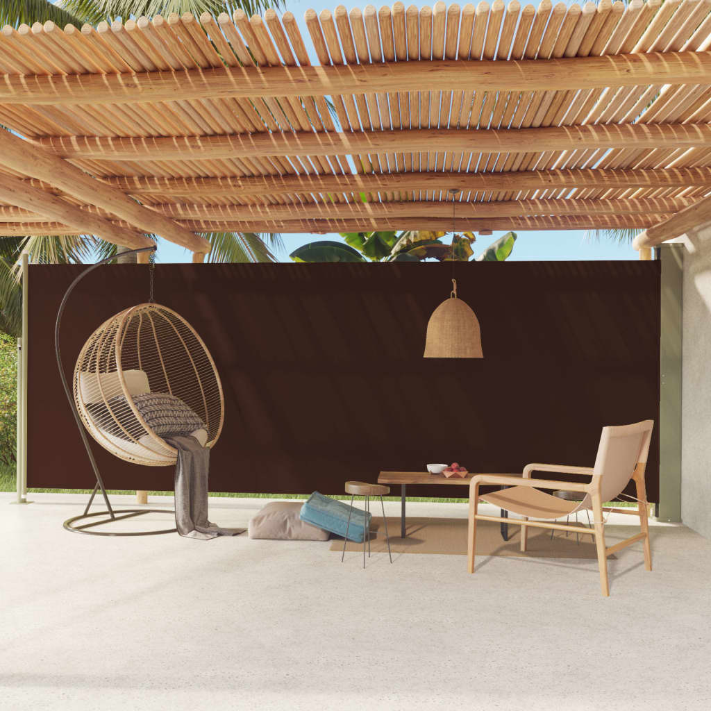 vidaXL Patio Retractable Side Awning Garden Privacy Screen Shade Multi Colors-65