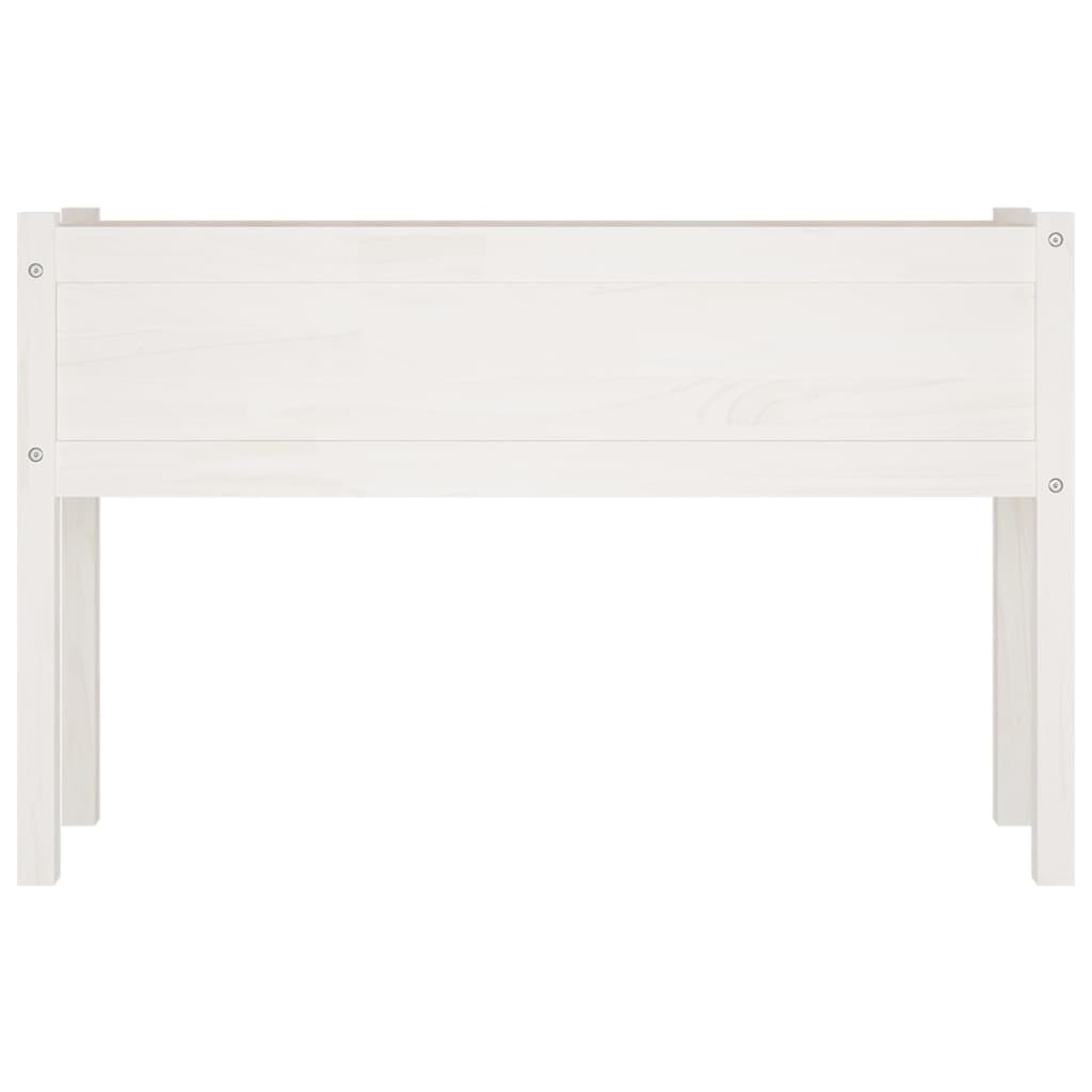 vidaXL Planter Outdoor Raised Garden Bed Flower Box with Legs Solid Wood Pine-15