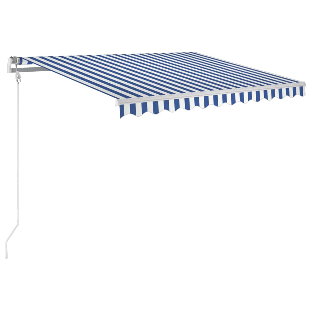 vidaXL Automatic Retractable Awning Folding Awning Multi Sizes Multi Colors-16