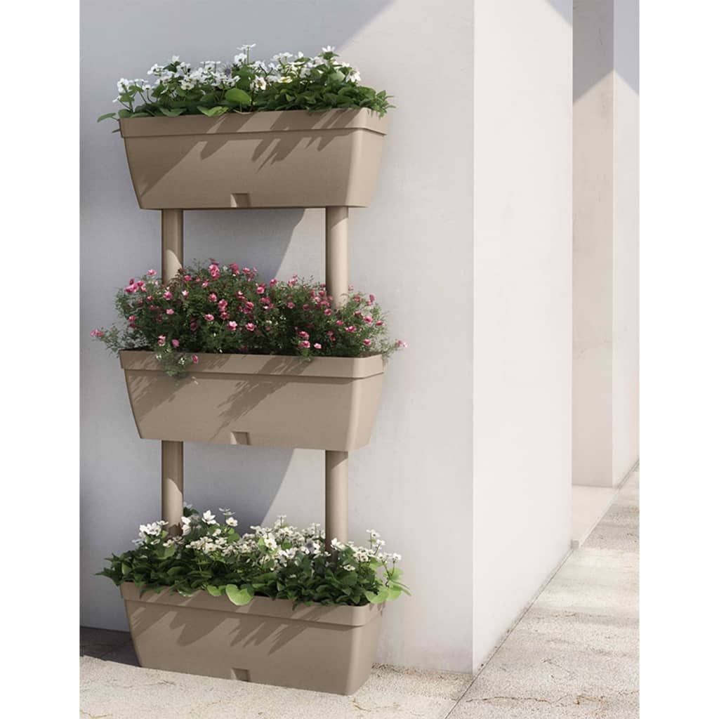 vidaXL Garden Planter 6 pcs 39.4" Anthracite-8