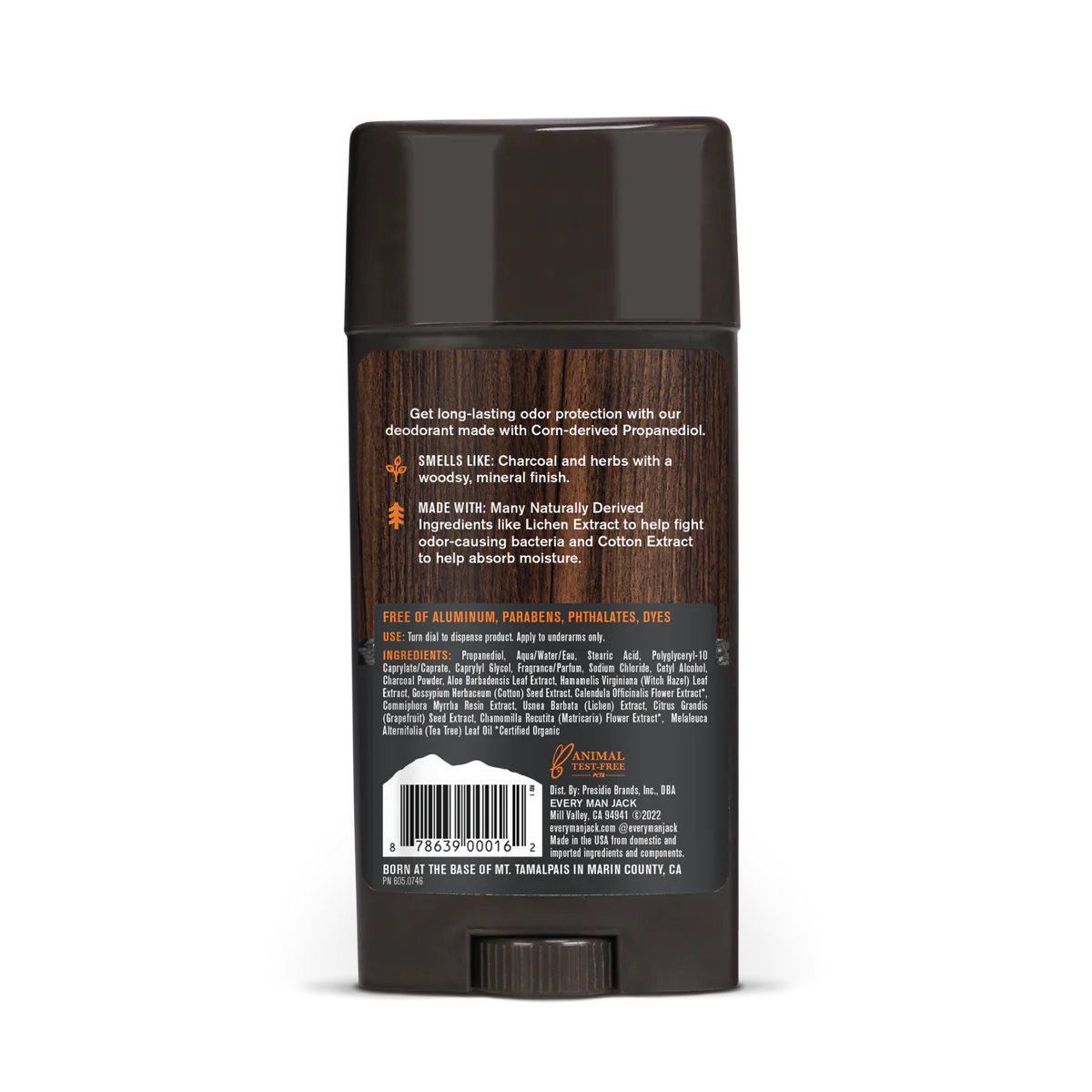 Activated Charcoal Deodorant 2.7 OZ
