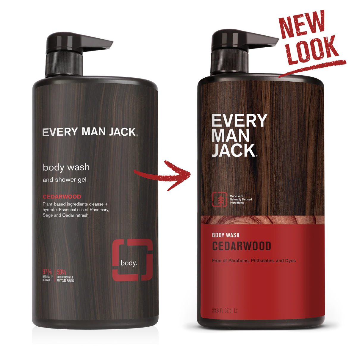 Cedarwood Body Wash 33.8 OZ