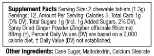 Ginger Rescue® Chewable Ginger Tablets '“ Strong