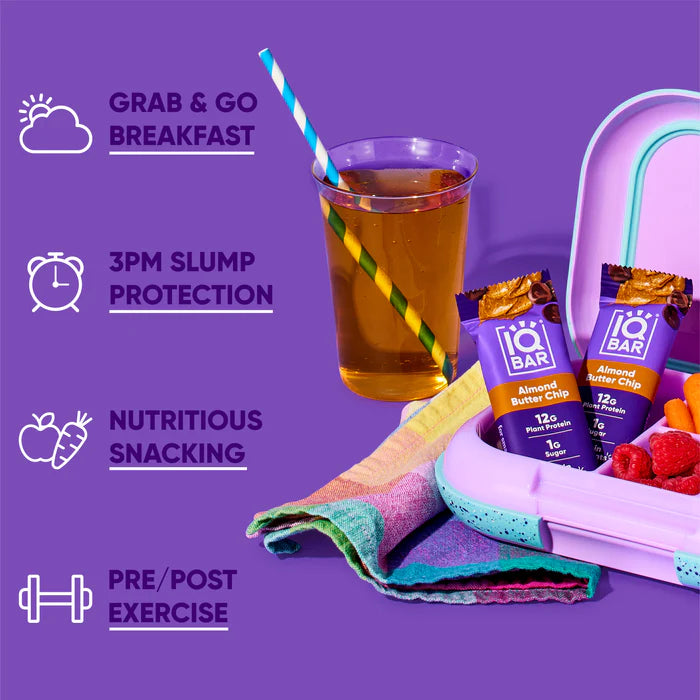IQBar Almond Butter Chip( 12 X 1.6 OZ )