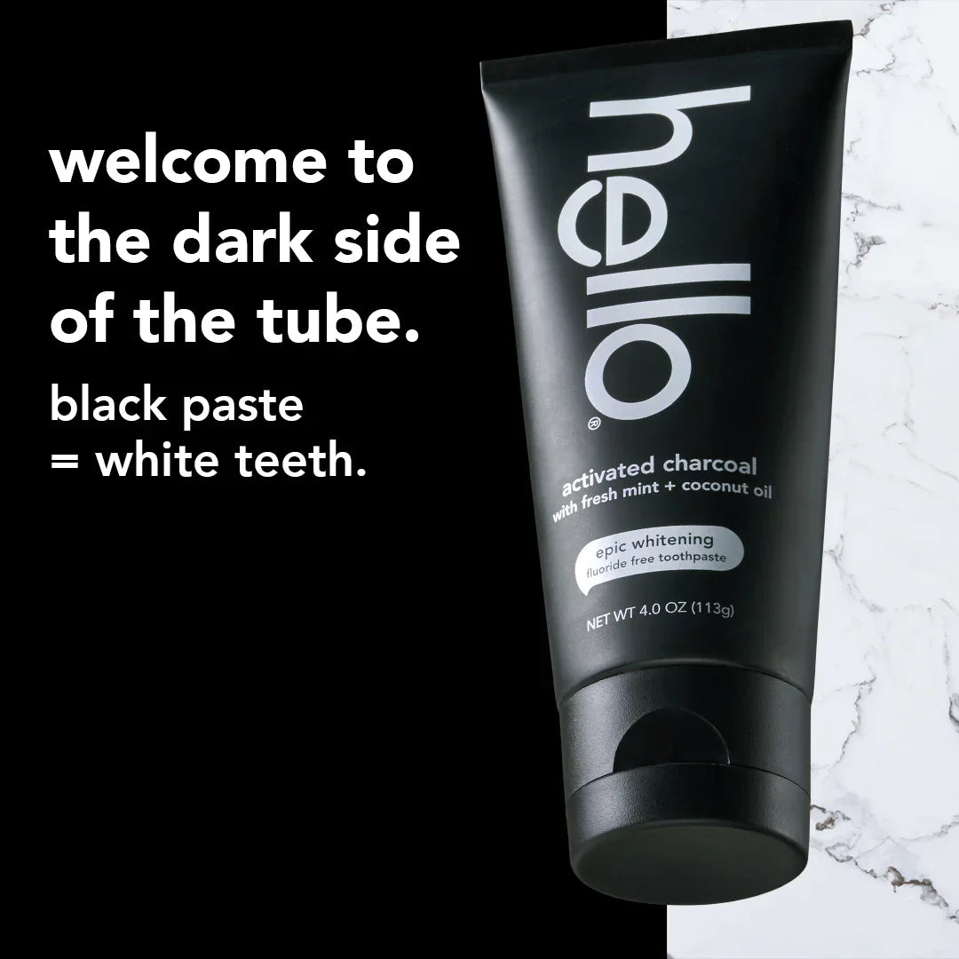 Charcoal Whitening Fluoride Free Toothpaste