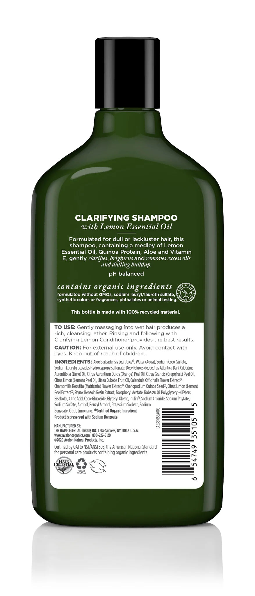 Avalon Clarifying Lemon Shampoo (1x11 Oz)