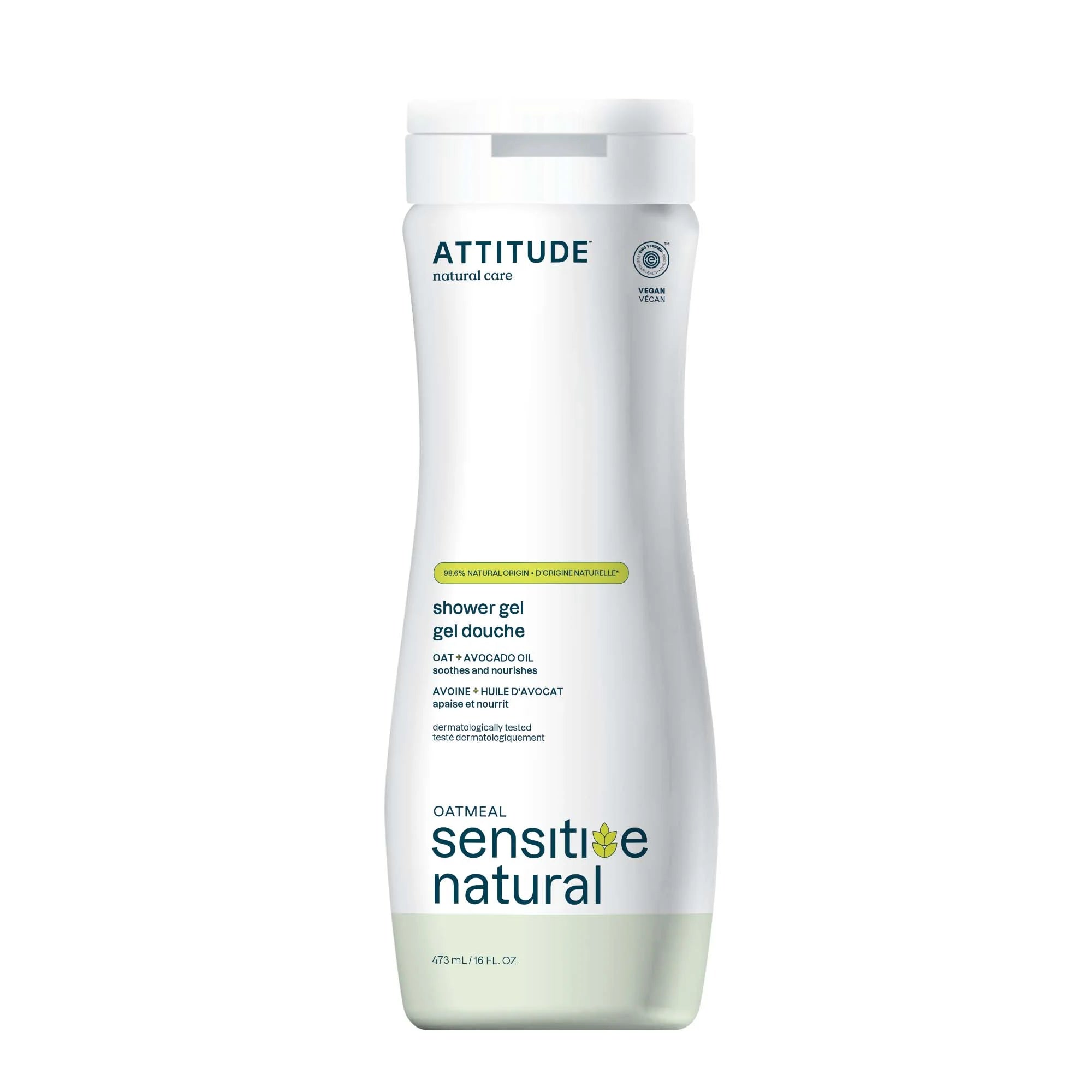 Attitude SENSITIVE SKIN  Shower gel Avocado oil
