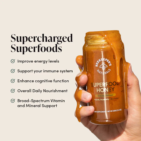 Beekeeper's Naturals Superfood Honey 125g