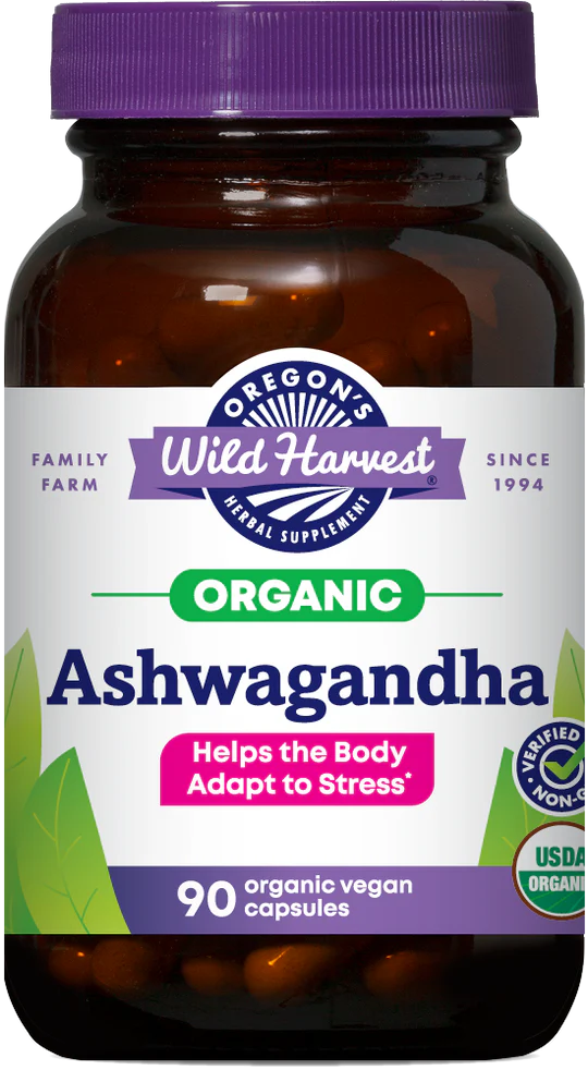 Oregon's Wild Harvest Organic Ashwagandha, 90 ct