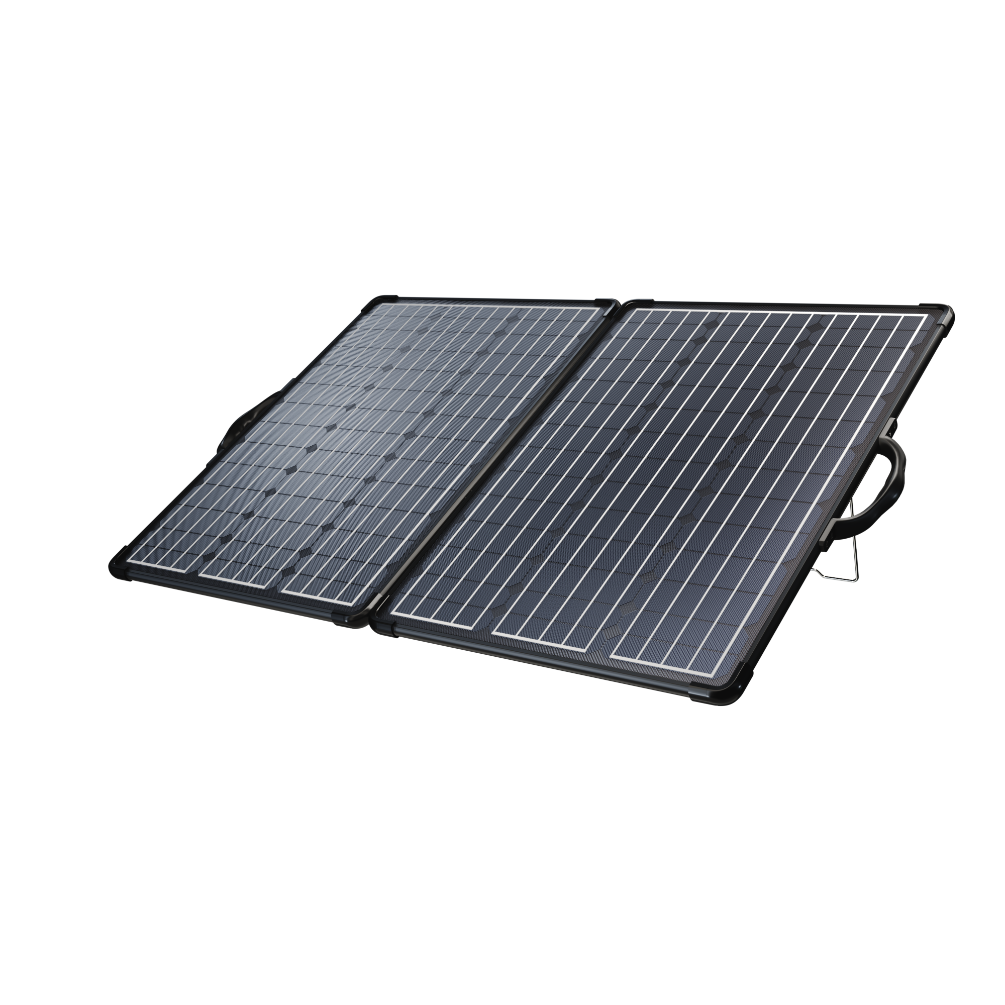 ACOPower Plk 120W Portable Solar Panel Kit, Lightweight Briefcase with 20A Charge Controller-9