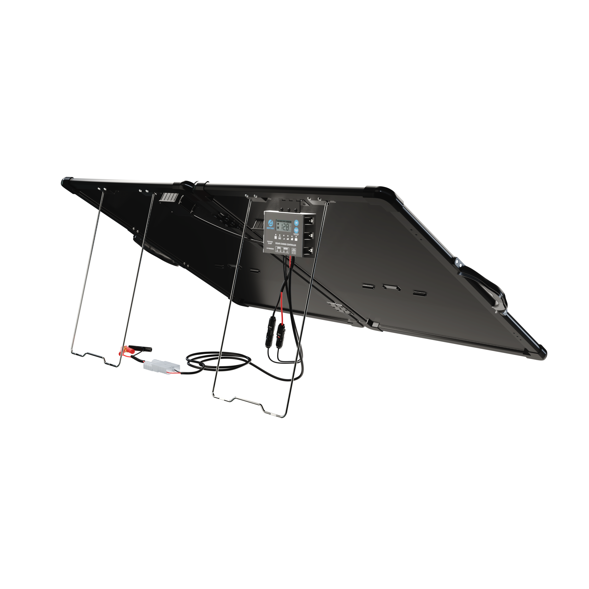 ACOPower Plk 120W Portable Solar Panel Kit, Lightweight Briefcase with 20A Charge Controller-44