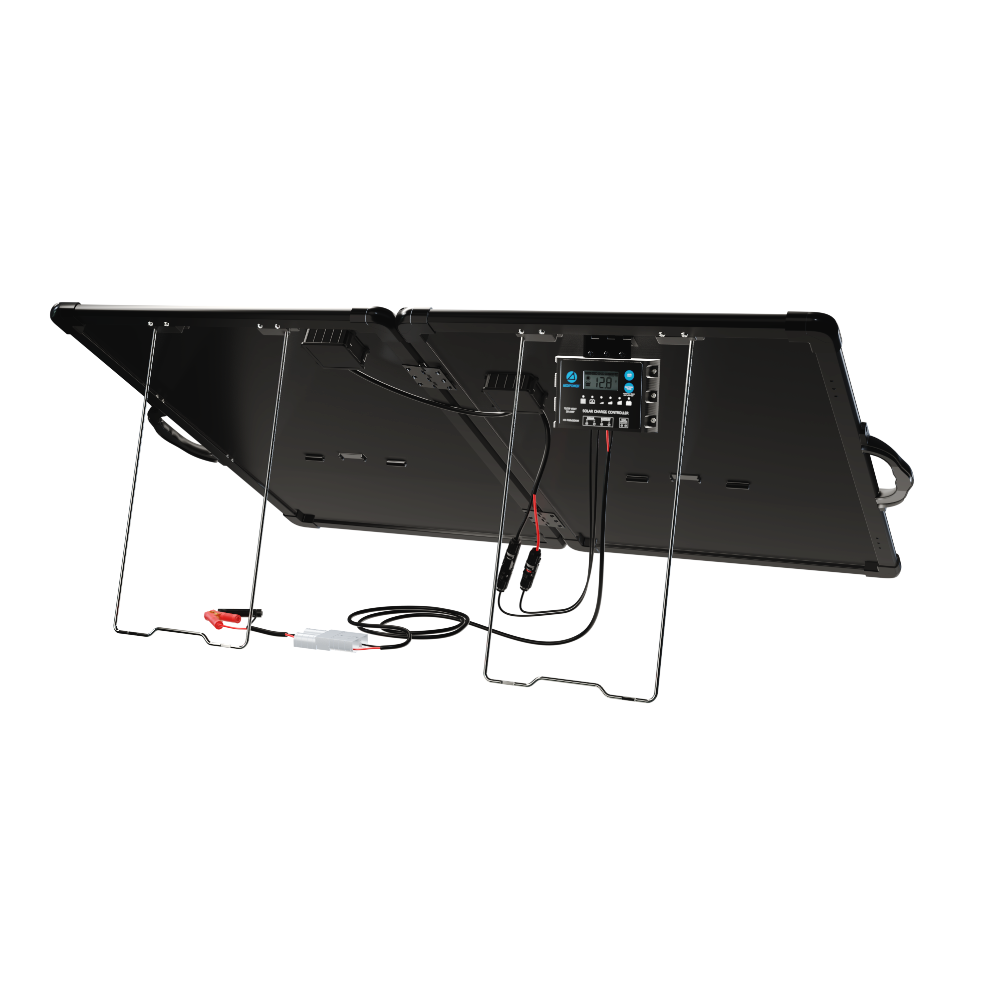ACOPower Plk 120W Portable Solar Panel Kit, Lightweight Briefcase with 20A Charge Controller-48