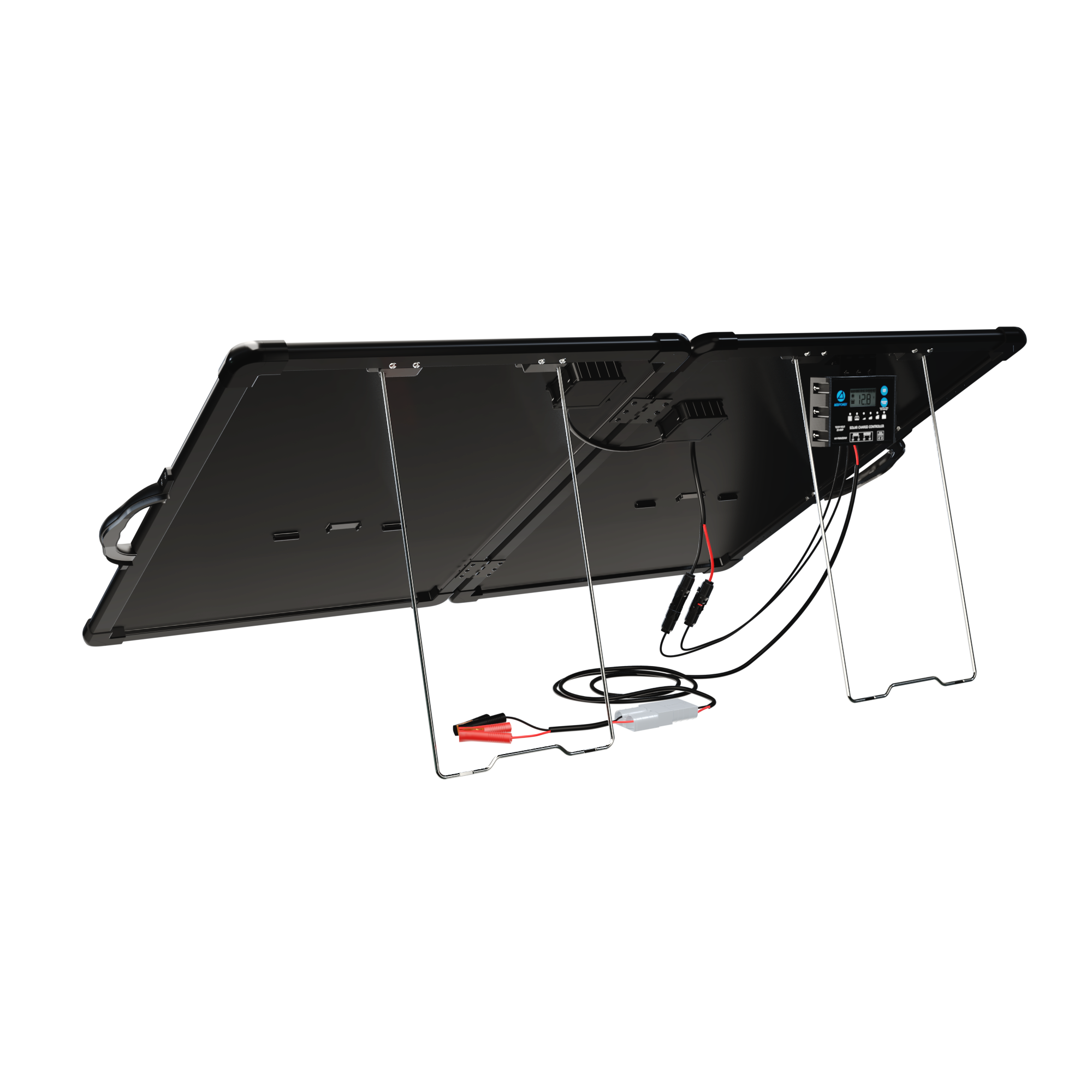 ACOPower Plk 120W Portable Solar Panel Kit, Lightweight Briefcase with 20A Charge Controller-59