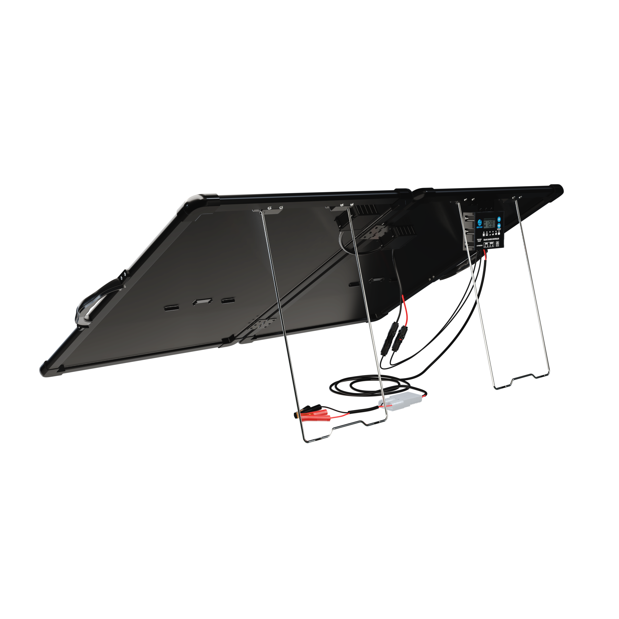 ACOPower Plk 120W Portable Solar Panel Kit, Lightweight Briefcase with 20A Charge Controller-61