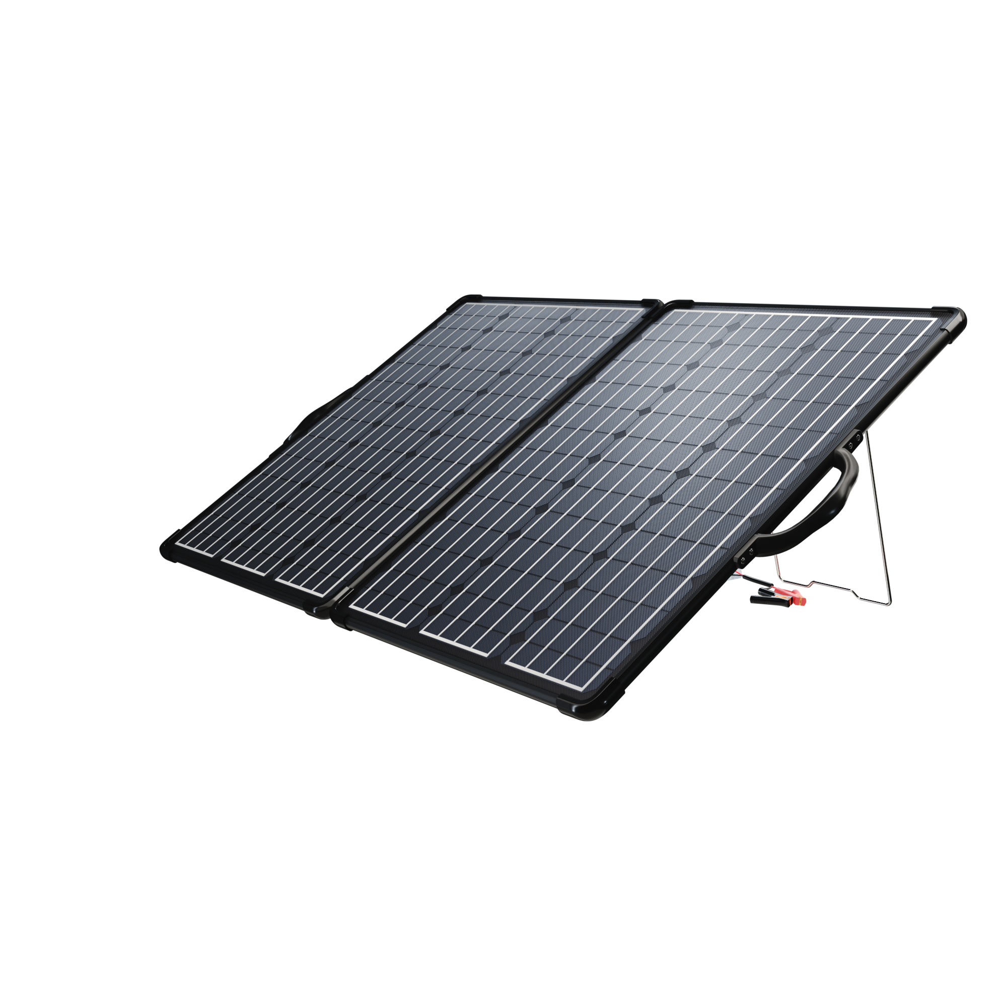 ACOPower Plk 120W Portable Solar Panel Kit, Lightweight Briefcase with 20A Charge Controller-78