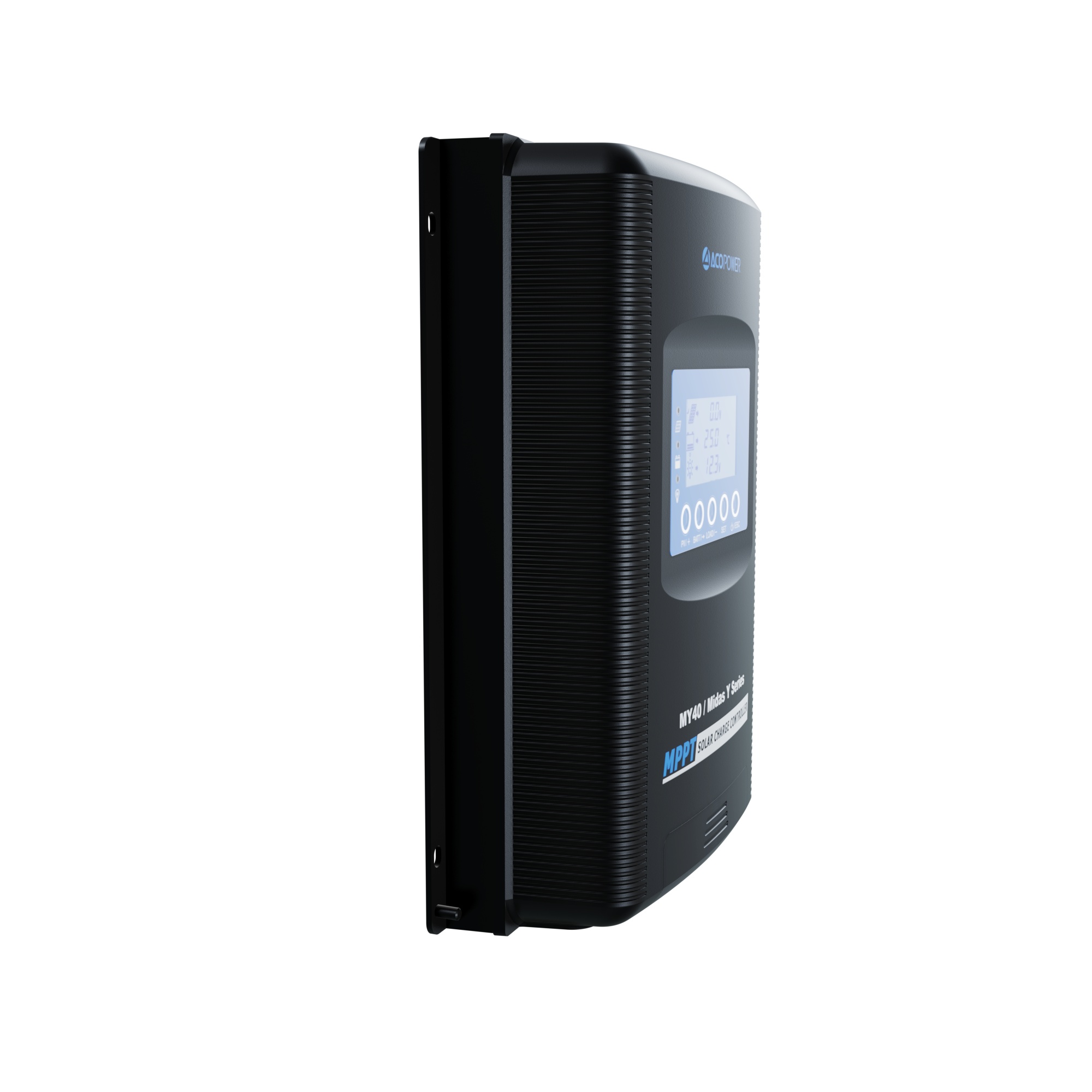 ACOPOWER Midas 40A MPPT Negative Ground Solar Panel Charge Controller LCD Display-31