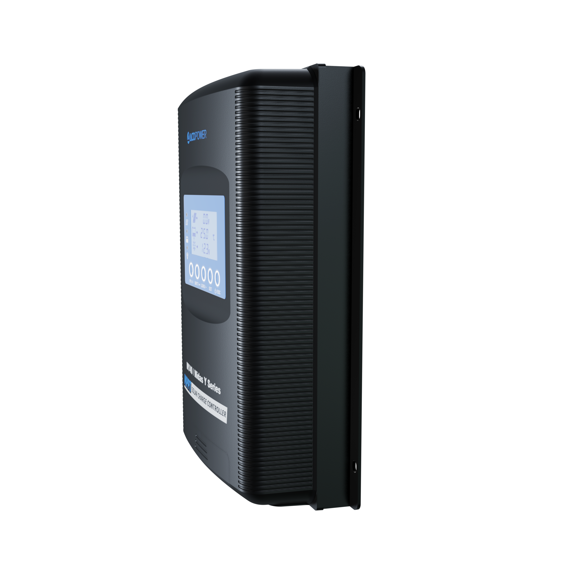 ACOPOWER Midas 40A MPPT Negative Ground Solar Panel Charge Controller LCD Display-76