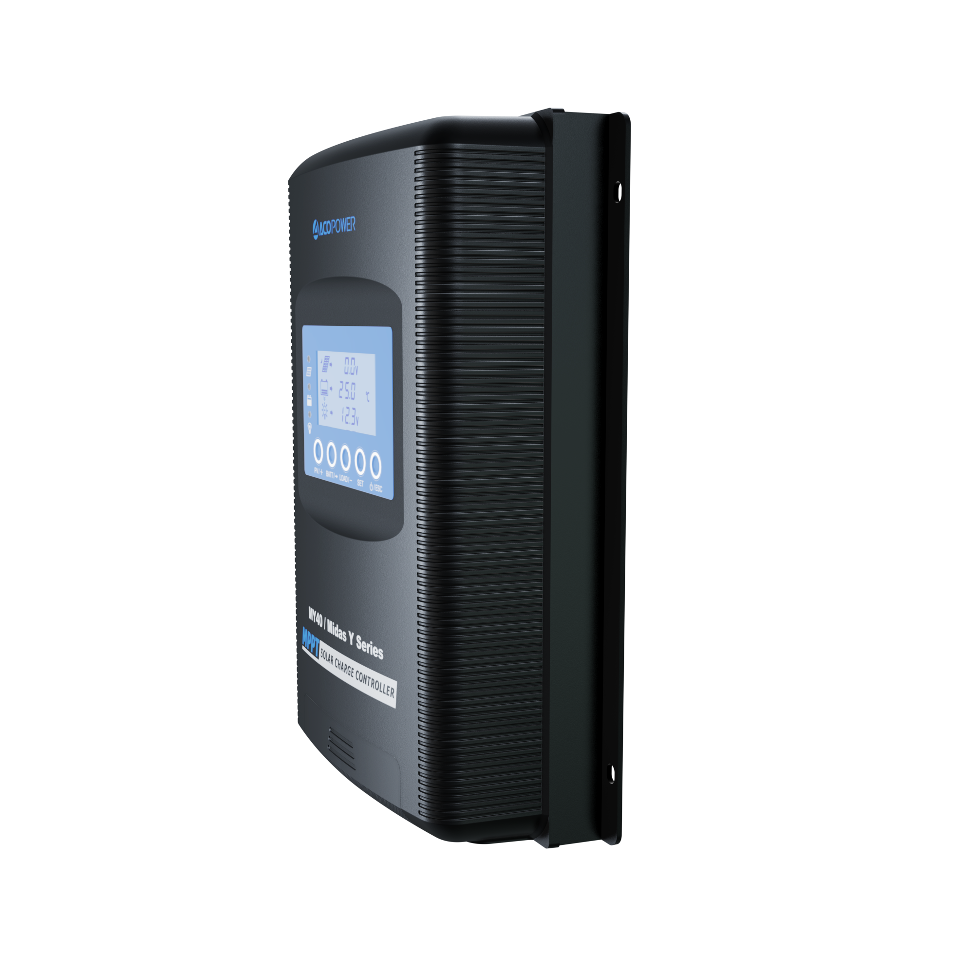 ACOPOWER Midas 40A MPPT Negative Ground Solar Panel Charge Controller LCD Display-77