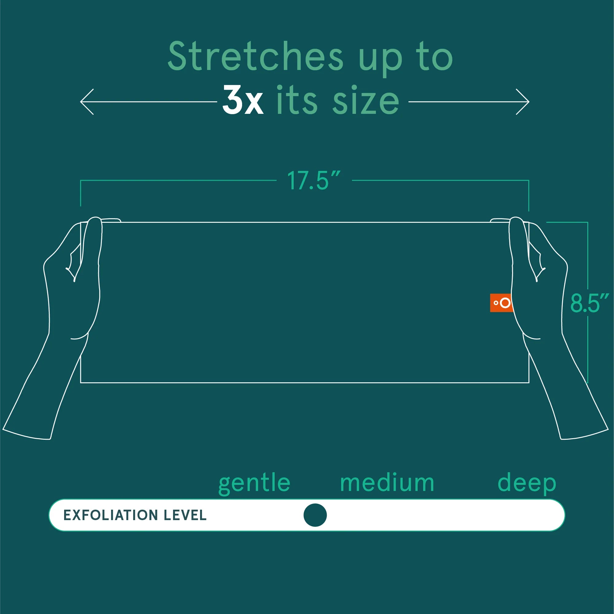 Cleanlogic Sustainable Exfoliating Stretch Cloth