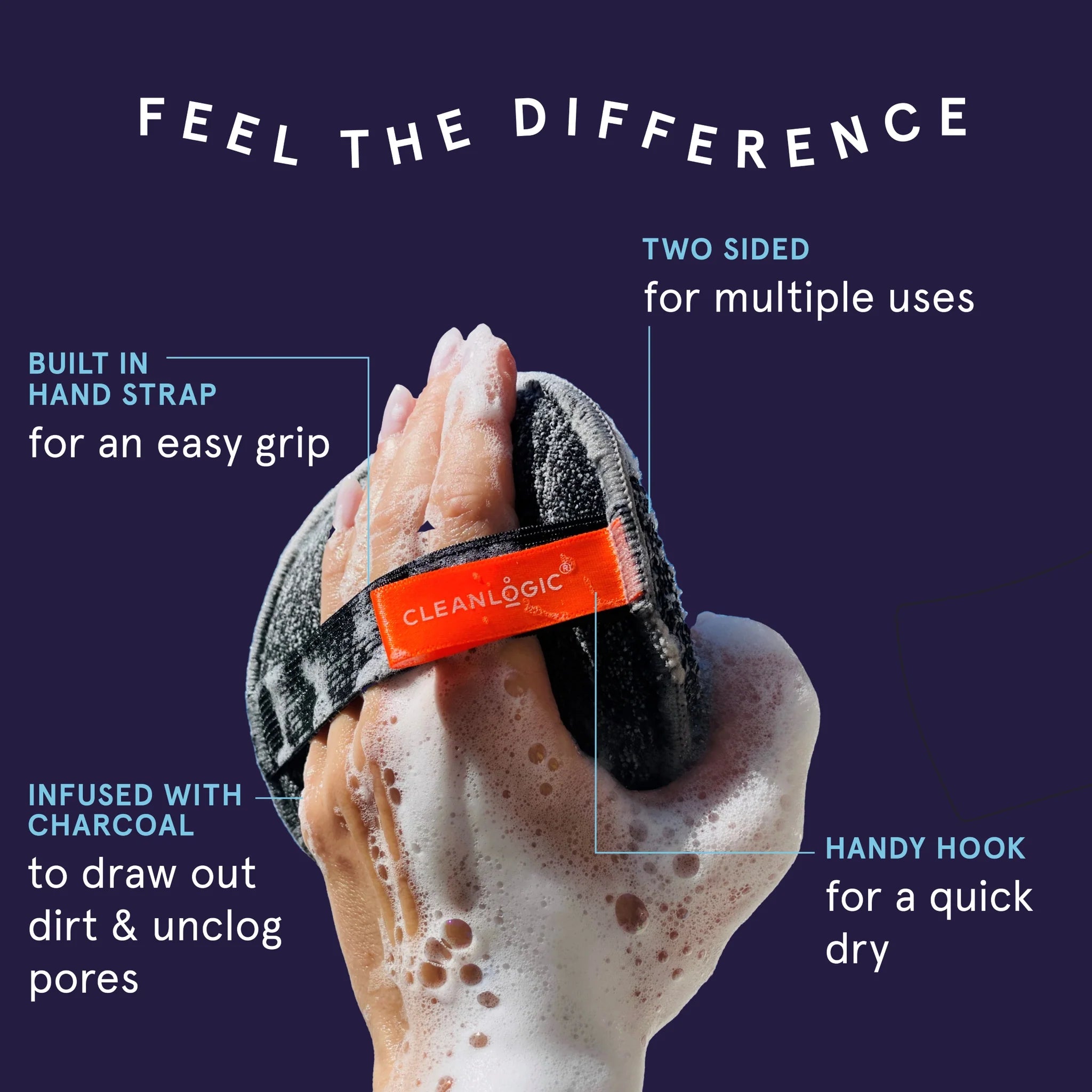 Cleanlogic Detoxify Dual-Texture Body Exfoliator