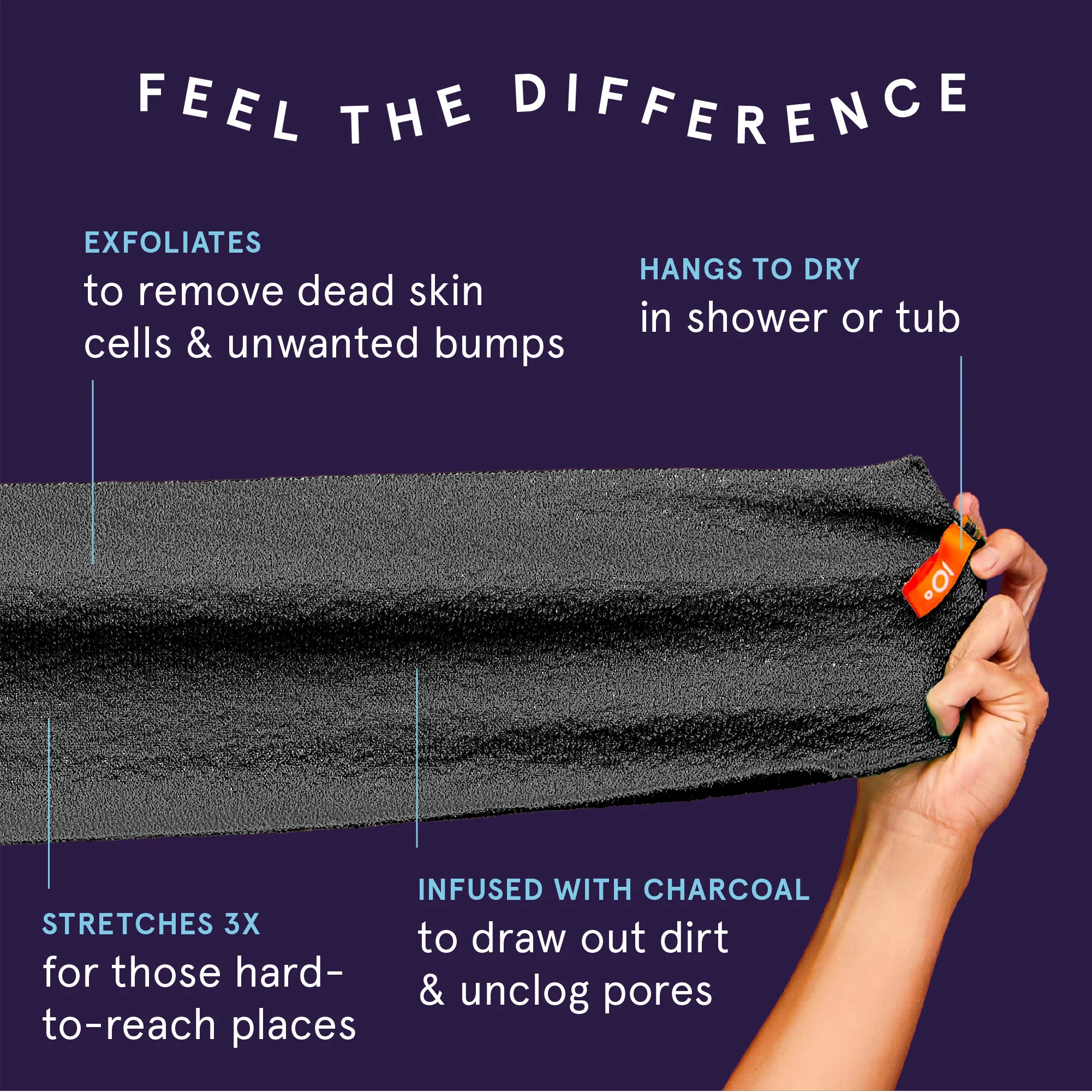 Cleanlogic Detoxify Exfoliating Stretch Cloth