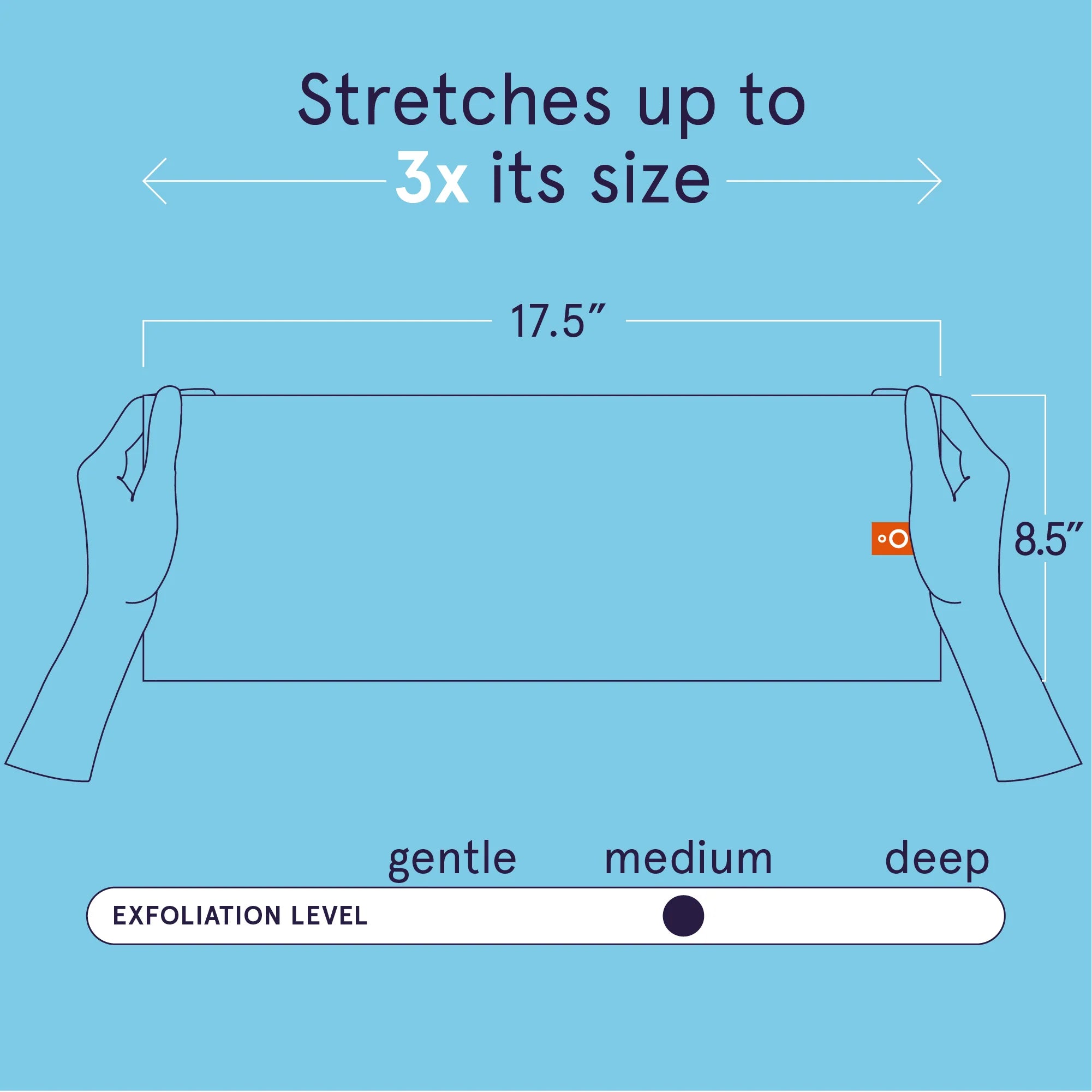 Cleanlogic Detoxify Exfoliating Stretch Cloth