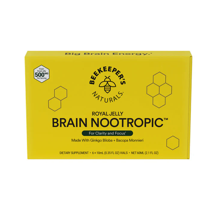Beekeeper's Naturals Royal Jelly Brain Nootropics
