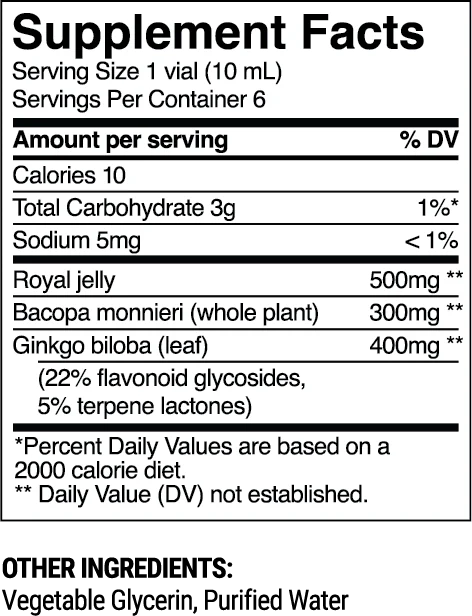 Beekeeper's Naturals Royal Jelly Brain Nootropics