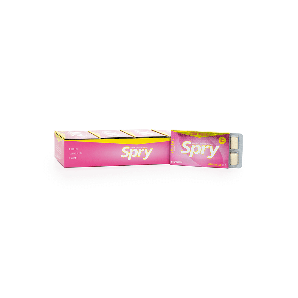 Spry Sugar-Free Bubblegum 20 x 10 count
