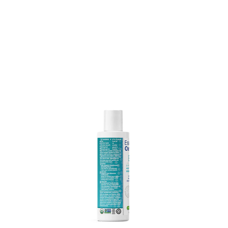 Essential Oxygen BR | Organic Mouthwash + Brushing Rinse | Peppermint
