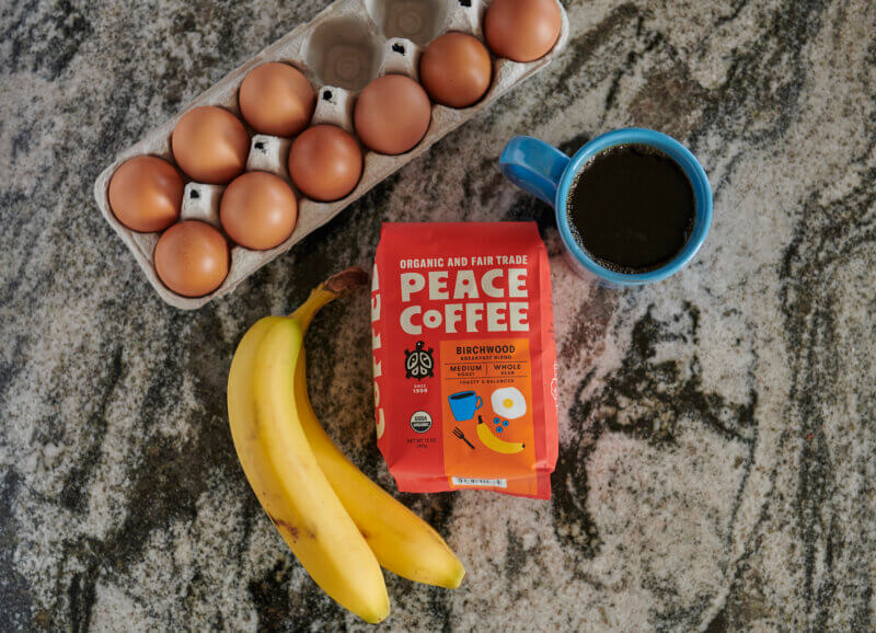 Peace Coffee Birchwood Breakfast Blend 6 Pack