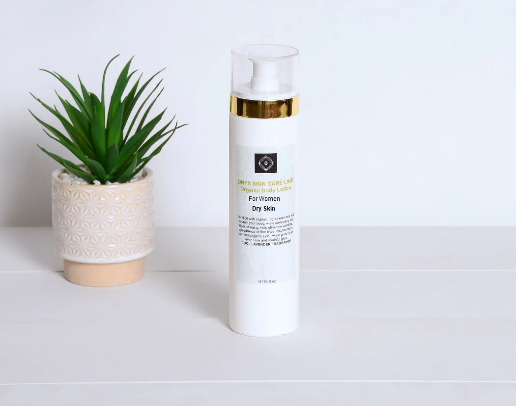 Shea Butter Organic Body Lotion -Dry Skin Formula - For Women - No Fragrance