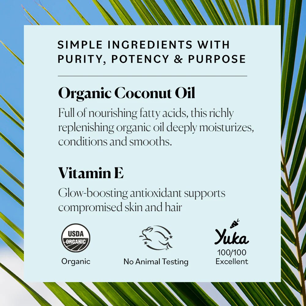 Sky Organics Organic Coconut Oil & Vitamin E 16.9 OZ