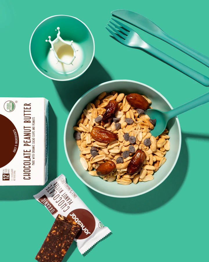 Jonesbar Chocolate Peanut Butter Bars Box of 12