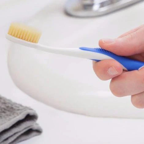 Mouth Watchers Adult Manual Toothbrush, Green