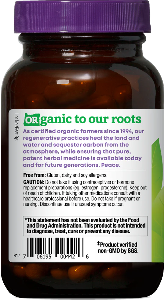 Oregon's Wild Harvest Organic Chaste Tree, 90 ct